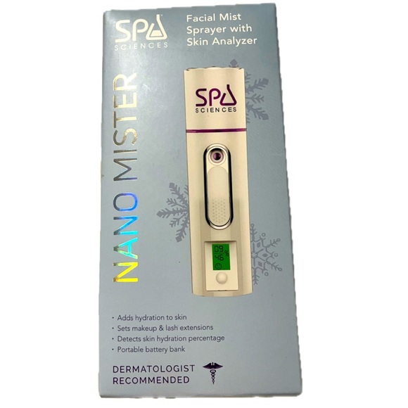 Spa Sciences Nano Mister Facial Mist Sprayer with Skin Analyzer - Picture 5 of 5